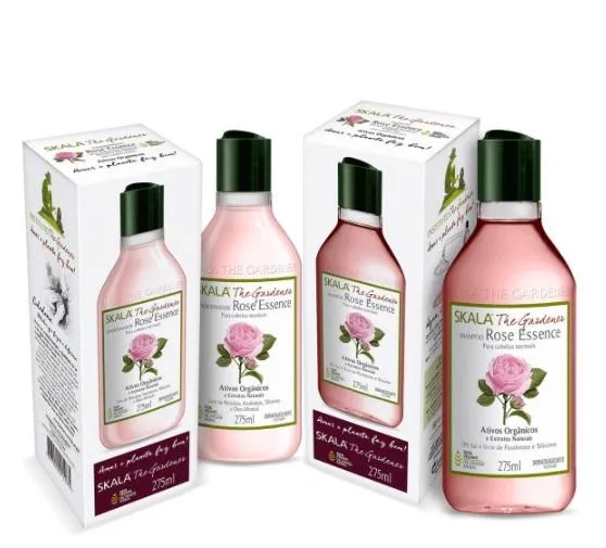 The Gardeners Rose Essence Organic Vegan Antioxidant Treatment 2x275ml - Skala