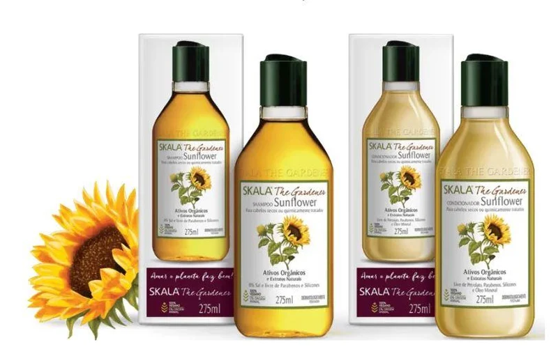 The Gardeners Sunflower Vitamins A & E Organic Vegan Treatment 2x275ml - Skala