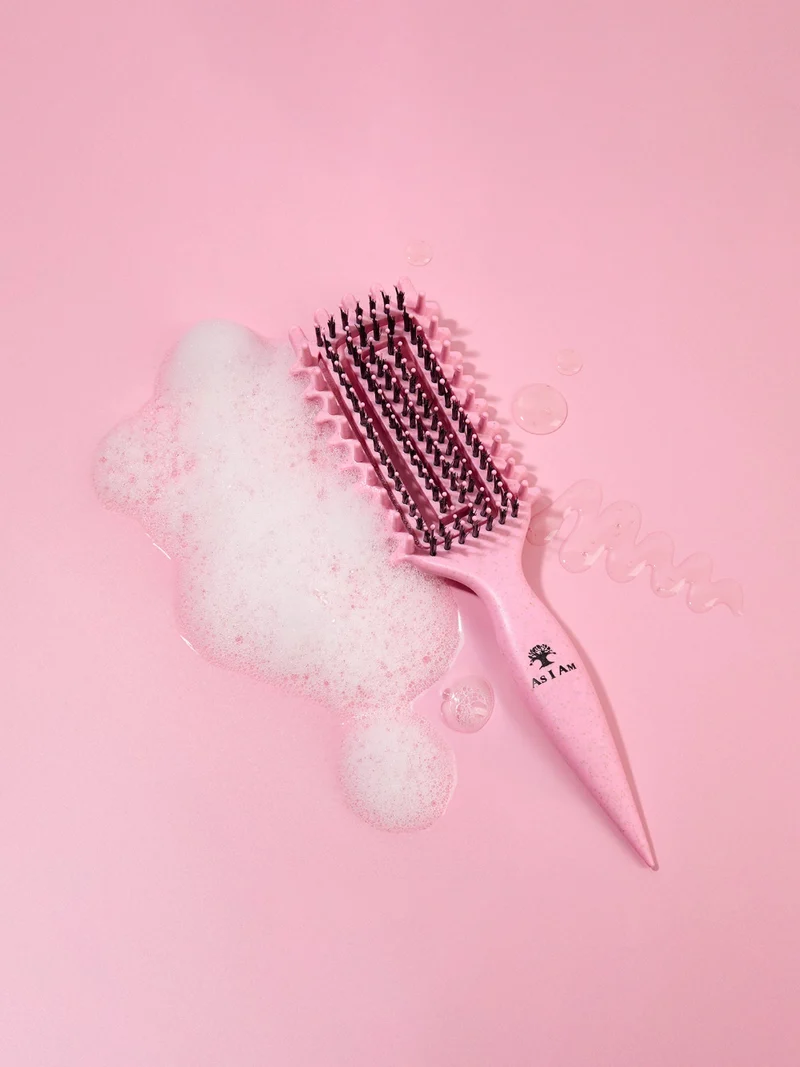 Brosse pour cheveux bouclés
