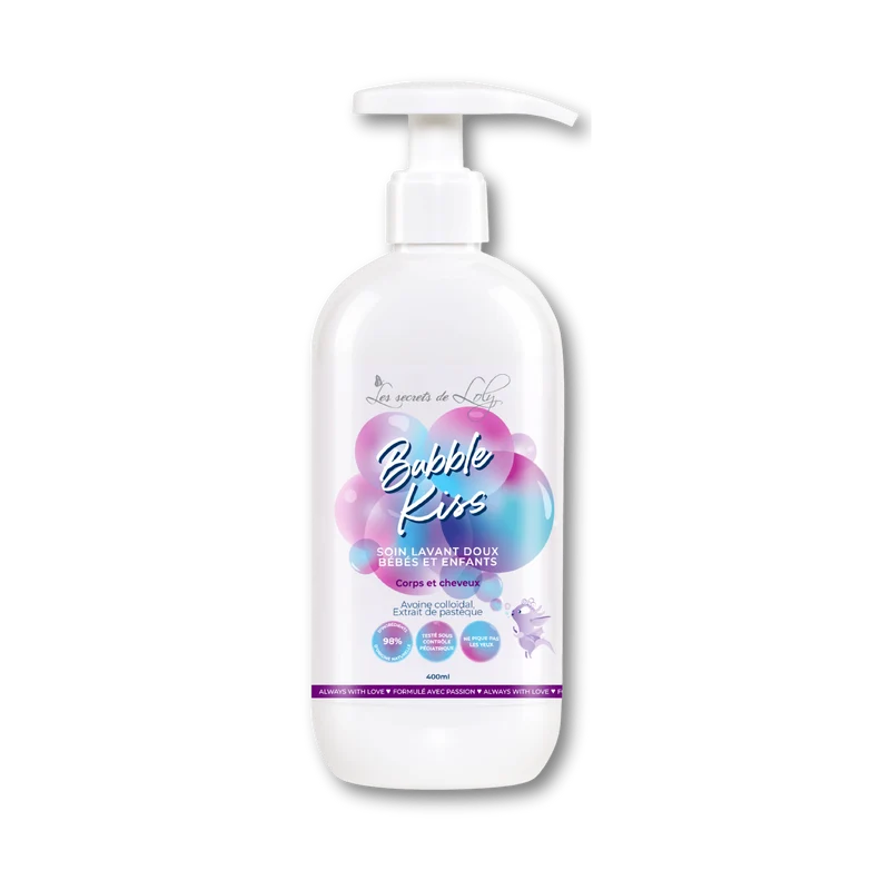 Gel Lavant Corps et Cheveux Bubble Kiss