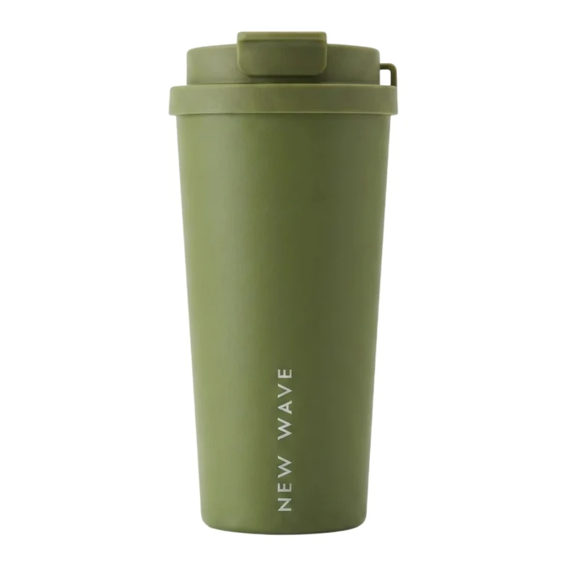 New Wave Vaso Térmico Tapa Híbrida para Café, 20 Onzas