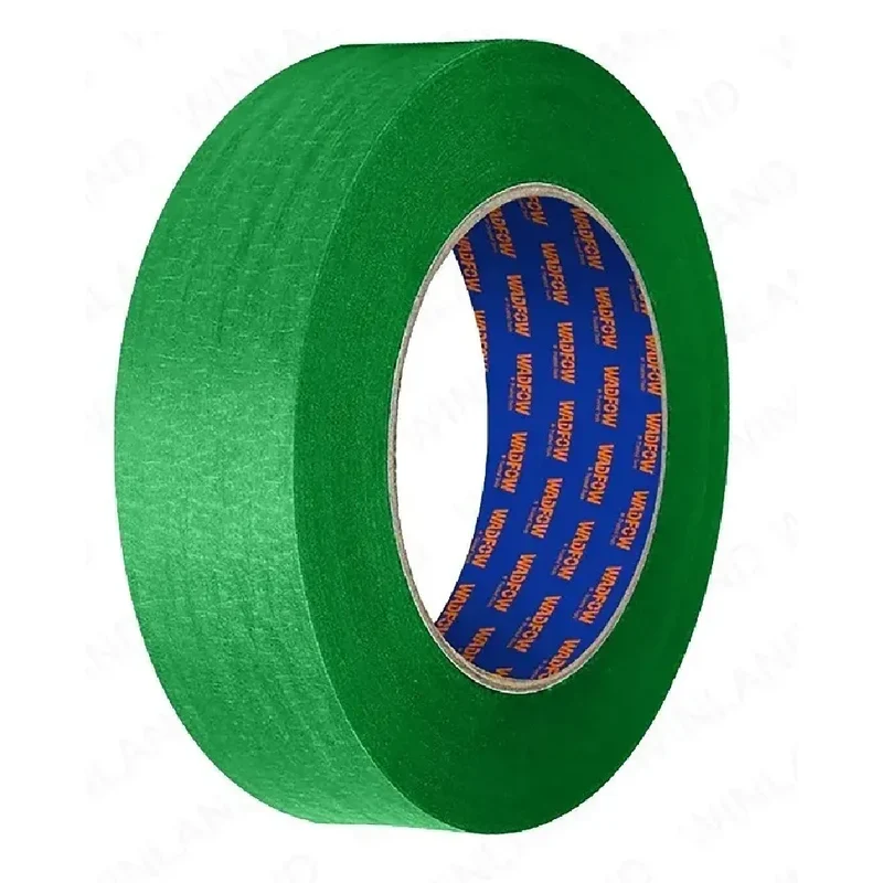 Wadfow Cinta Masking Tape Verde 1/2", WPN7H13