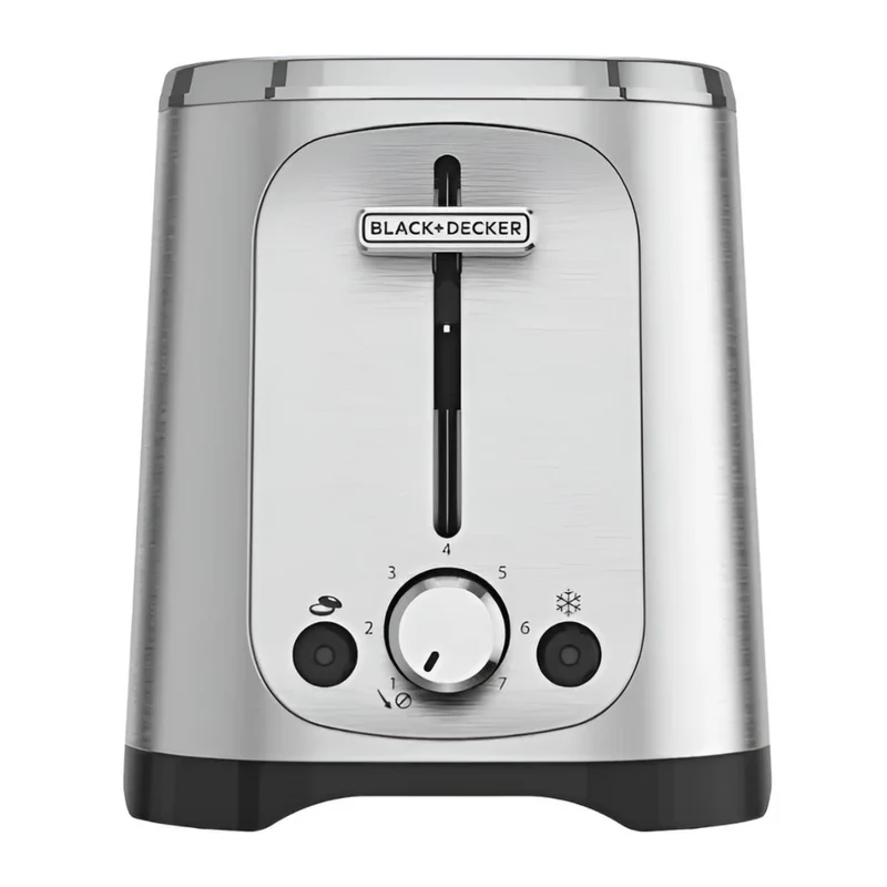 Black & Decker Tostador de Pan 2 Rebanadas, TR1227-0SDLA
