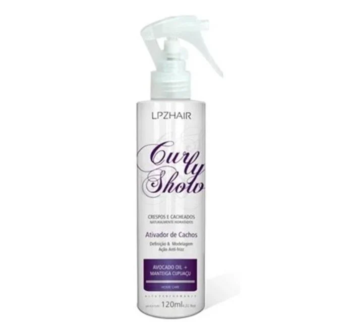 Curly Show Curls Activator Avocado Oil Cupuaçu Butter Spray 120ml - Lpzhair