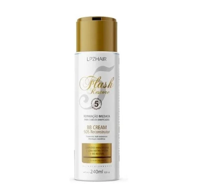 Flash Bio Restore SOS Instant 5 Minutes BB Cream Reconstructor 240ml - Lpzhair
