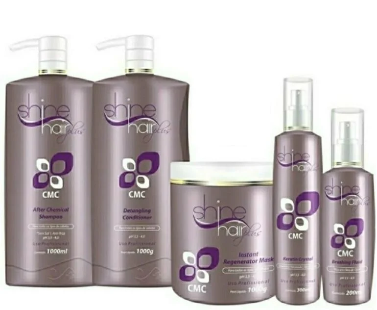CMC Cell Membrane Complex Damaged Hair Treatment Kit 5 Itens - Shine Hair