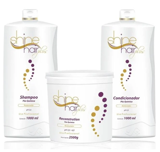 Post Chemistry Deep Moisturizing Restore Treatment Kit 3 Itens - Shine Hair