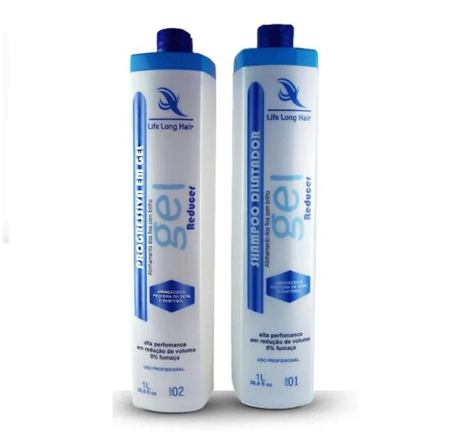 Progressive Gel Treatment Volume Reducer Alignment Kit 2x1L - Life Long Hair