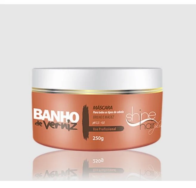 Varnish Bath Shine Softness Alignment Keratin Treatment Mask 250g - Shine Hair