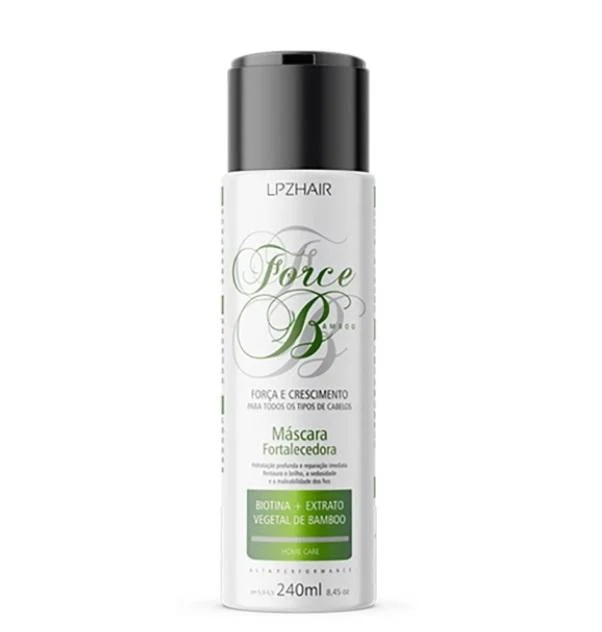 Force Bamboo Vegetable Strengthening Hair Growth Biotin Mask 240ml - Lpzhair