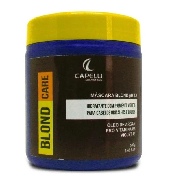 Blond Care Tinting Color Maintenance Treatment Anti Yellow Mask 500g - Capelli