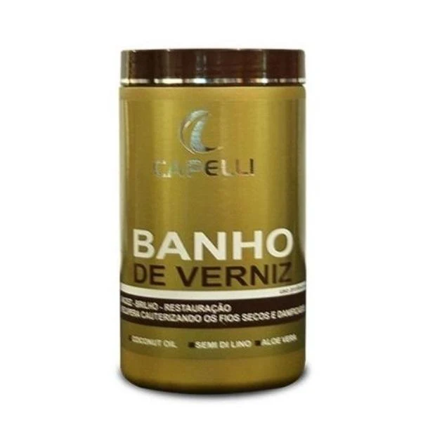 Varnish Bath Nourishing Moisturizing Restore Treatment Hair Mask 1Kg - Capelli