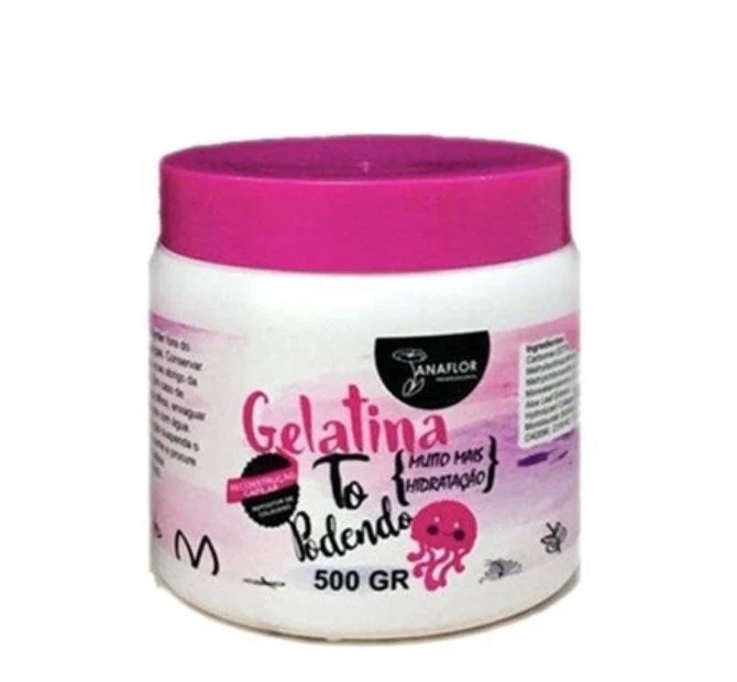 Intense Moisturizing Gelatin To Podendo Reconstruction Mask 500g - JanaFlor