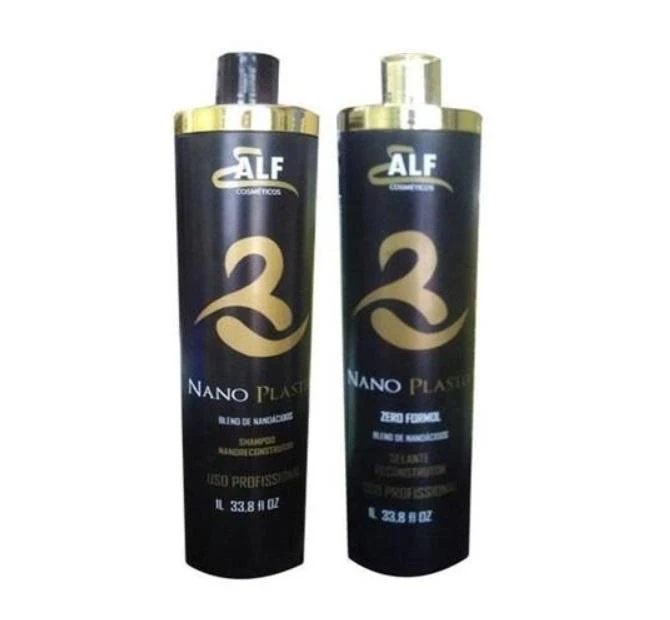 Nano Hair Plastic Natural Smooth Effect Reconstructor Kit 2x1 - Alf Cosmetics