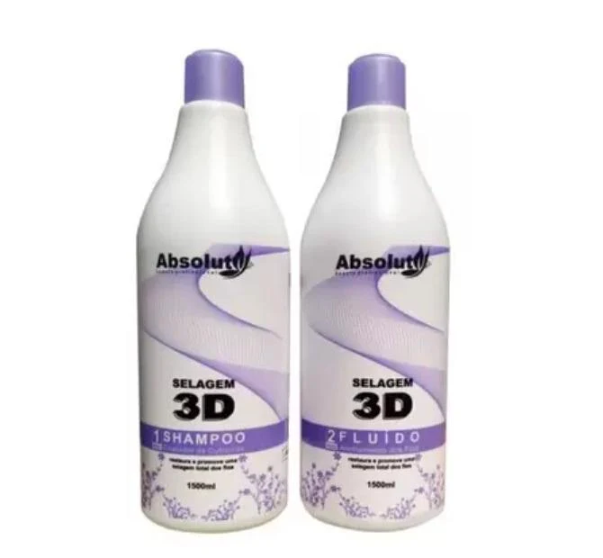 3D Sealing Smoothing Straightening Treatment Kit 2x1L - Absoluty Beauty 3D