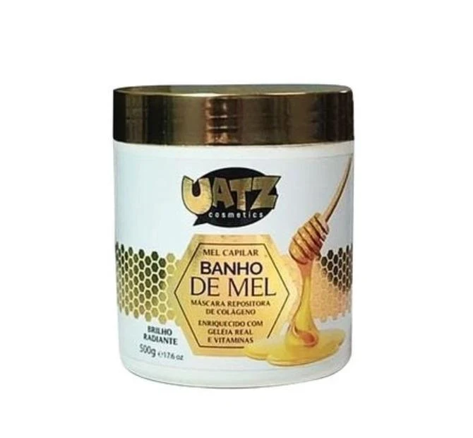 Collagen Replenisher Honey Bath Uatz Moisturizing Hair Mask 500g - In Love