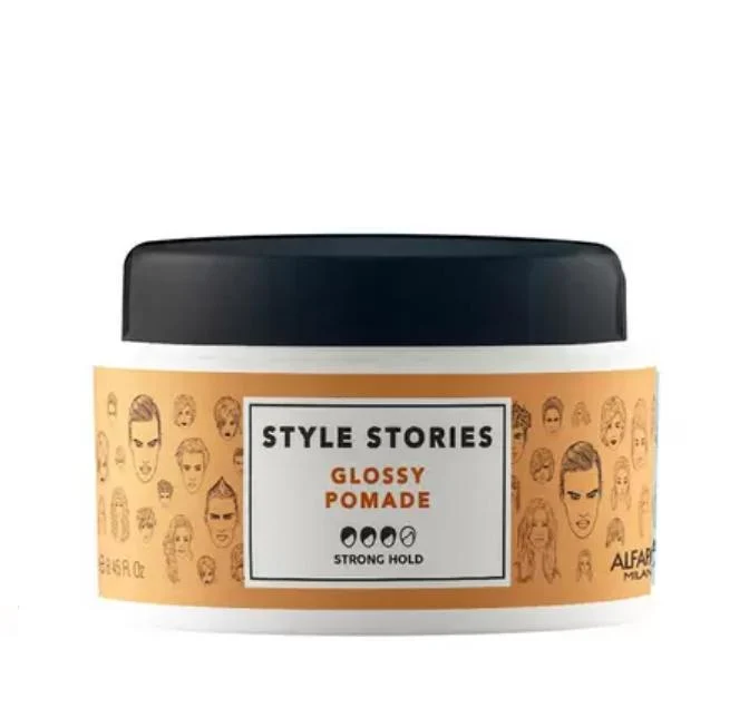 Style Stories Glossy Strong Hold Hair Fixing Ointment 100ml - Alfaparf Milano