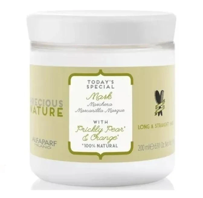 Precious Nature Long & Straight Hair Pear Orange Mask 200ml - Alfaparf Milano