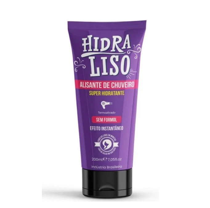 Hidraliso Shower Straightening Smoothing Formol Free Treatment 200ml - Hidraliso
