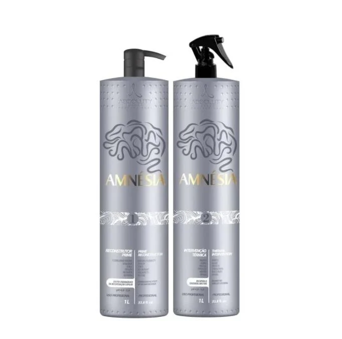 Amnesia Reconstructor Prime Thermal Hair Treatment Kit 2x1L - Absoluty Color