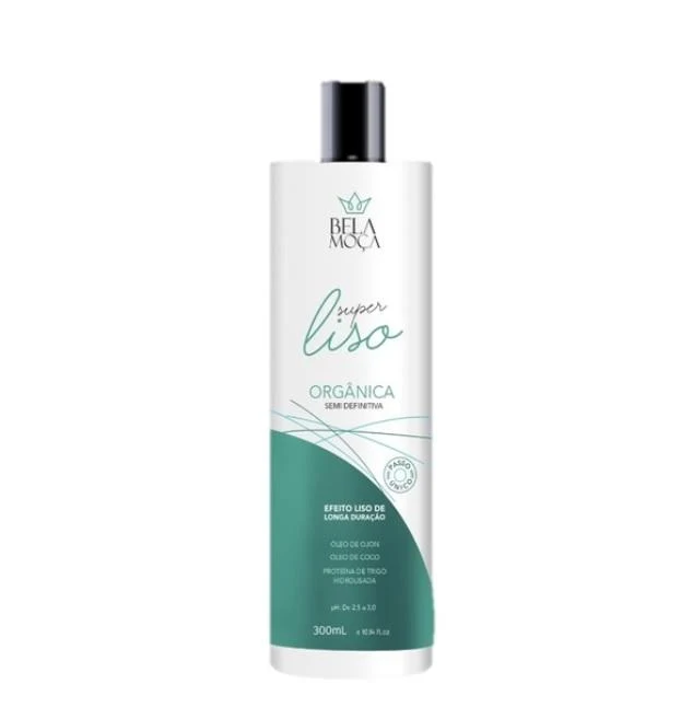 Super Smooth Semi Definitive Organic Single Step Treatment 1L - Bela Moça