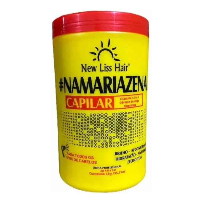 Maizena Hair Supplement Moisturizing Fortifying Mask 1Kg - New Liss Hair