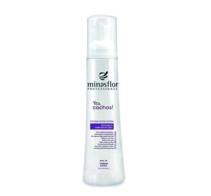 Yes Cachos Modeling Styling Foam Curly Wavy Hair Treatment 150ml - Minas Flor