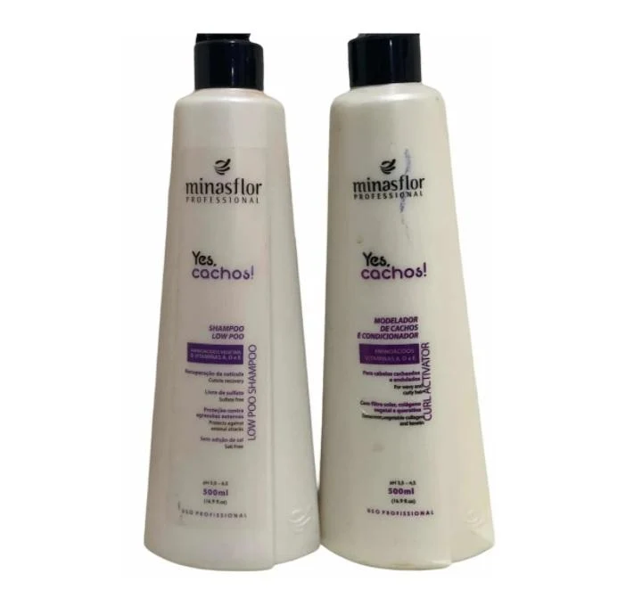 Yes Cachos Wacy Curly Curls Activator Hair Treatment Kit 2x500ml - Minas Flor