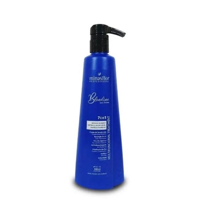 7 In 1 Blondine Multifunctional Color Maintenance Treatment 500ml - Minasflor