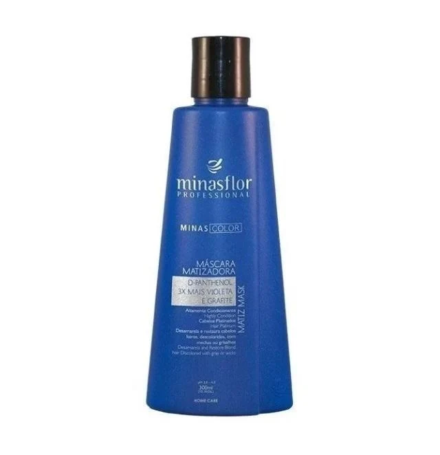 Blondine Tinting Gray Blond Color Maintenance Treatment Mask 300g - Minas Flor