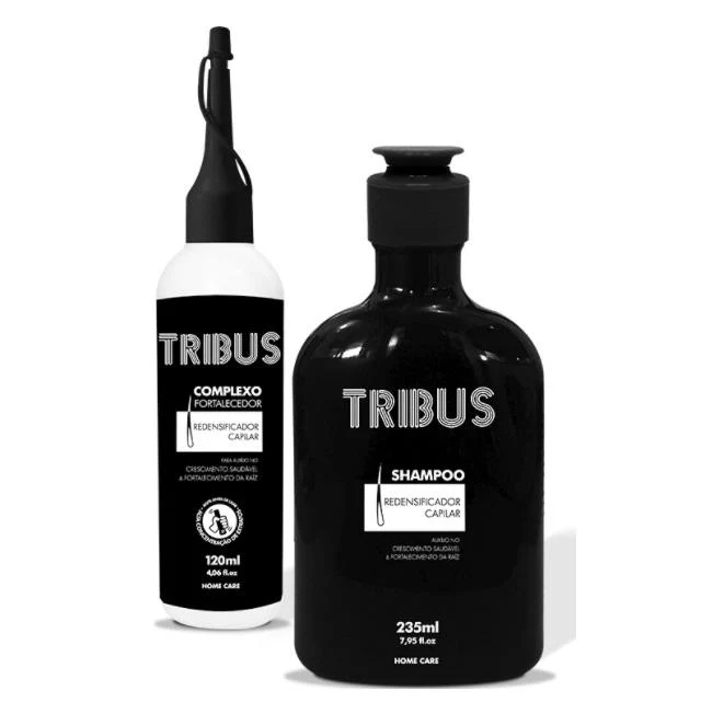 Tribus Bicaphil Natural Extracts Redensifier Treatment Kit 2 Itens - Minas Flor