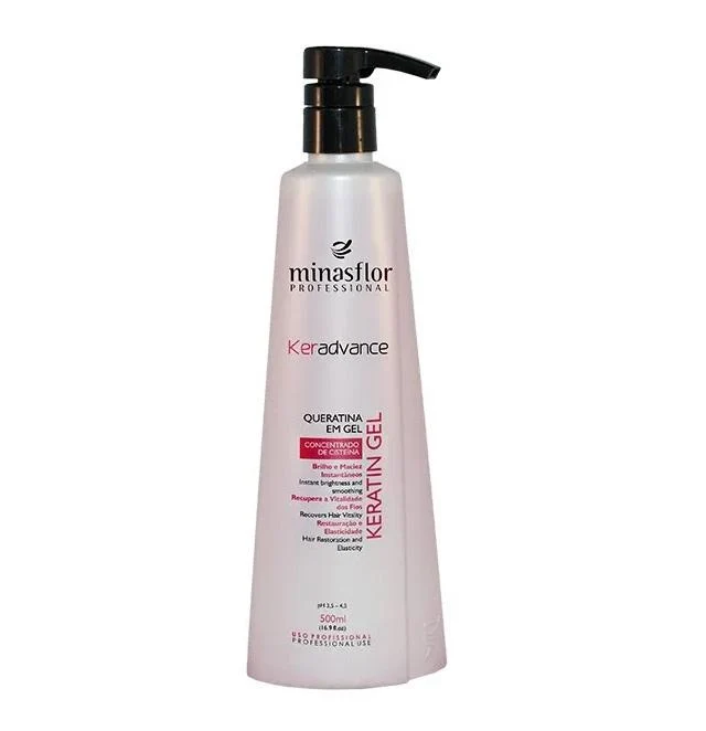 Keradvance Reconstruction Cauterizaton Cysteine Keratin Gel 500ml - Minas Flor