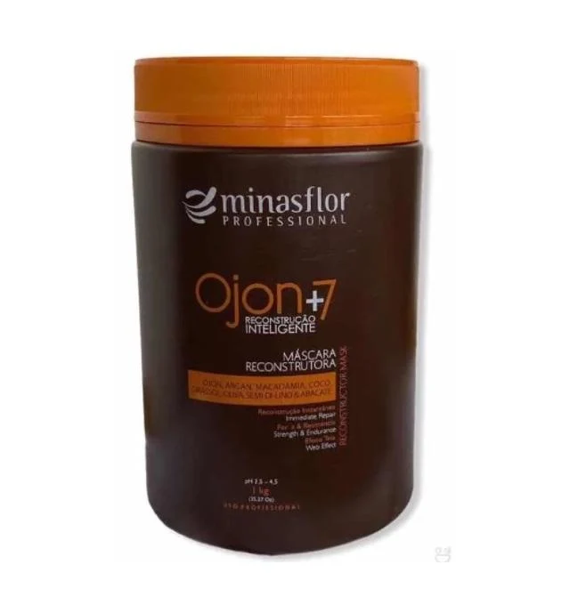Ojon +7 Immediate Reconstruction Repair Web Effect Hair Mask 1Kg - Minas Flor
