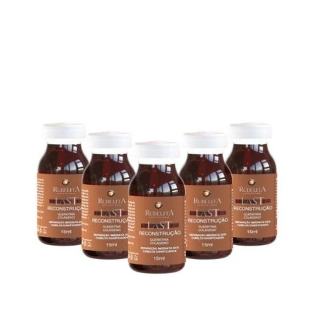 Last Reconstrução Hair Reconstruction Treatment Ampoules 5x15ml - Rubelita