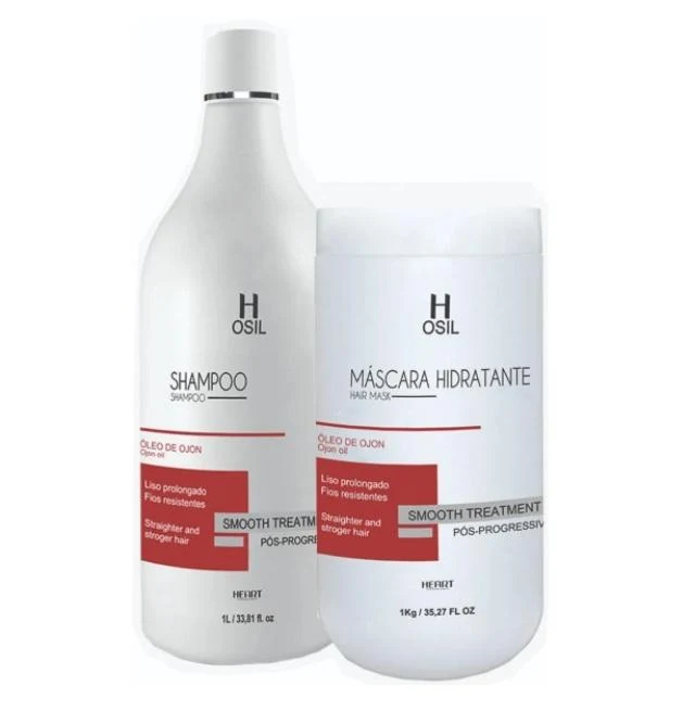 Smooth Treatment Post Progressive Ojon Oil Hair Treatment Kit 2x1 - Heart Osil