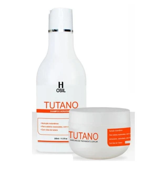 Tutano Home Care Maintenance Hair Moisturizing Treatment Kit 2x300 - Heart Osil