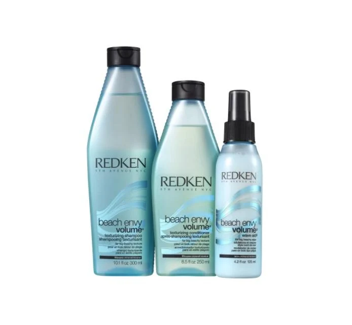 Beach Envy Hair Volume Texturizing Treatment Filloxane Kit 3 Itens - Redken