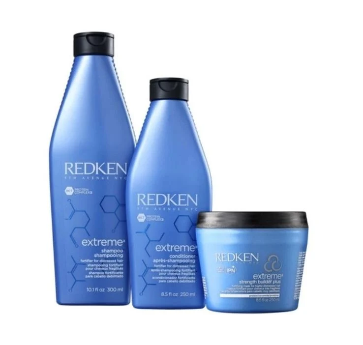 Extreme Builder Strengthening Fortifier for Distressed Hair Kit 3 Itens - Redken