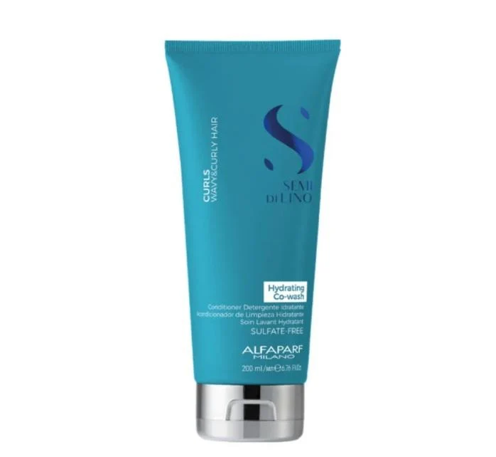 Semi di Lino Curl Hydrating Curly Wavy Co Wash Treatment 200ml - Alfaparf Milano