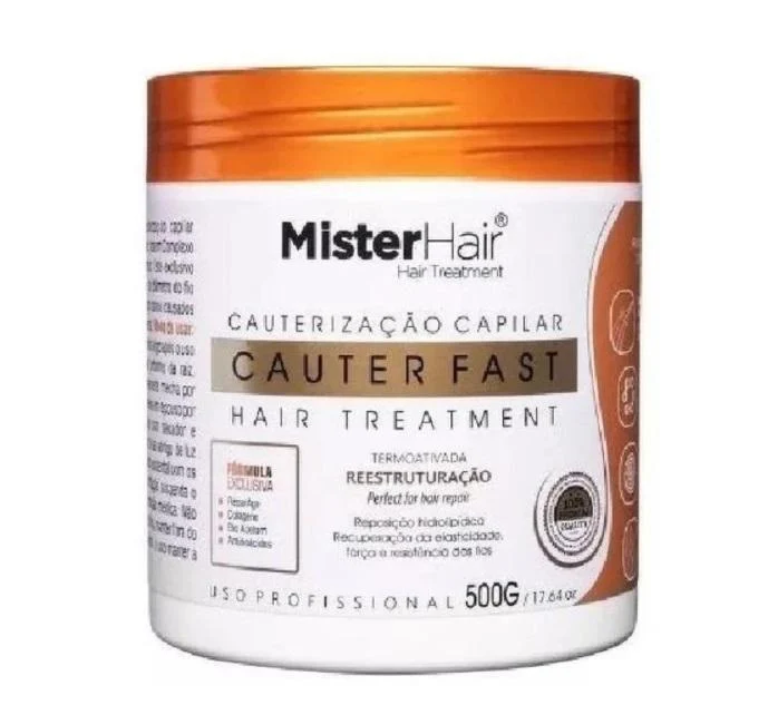 Cauter Fast Thermoactivated Reconstruction Treatment Mask 500g - Mister Hair
