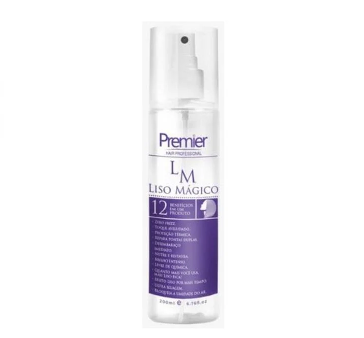 Liso Mágico 12 Benefits Magic Smoothing Treatment Spray 200ml - Premier Hair