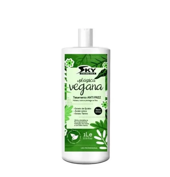 Vegan Hair Plastic Anti Frizz One Step Smoothing Treatment 1L - Sky Cosmetics