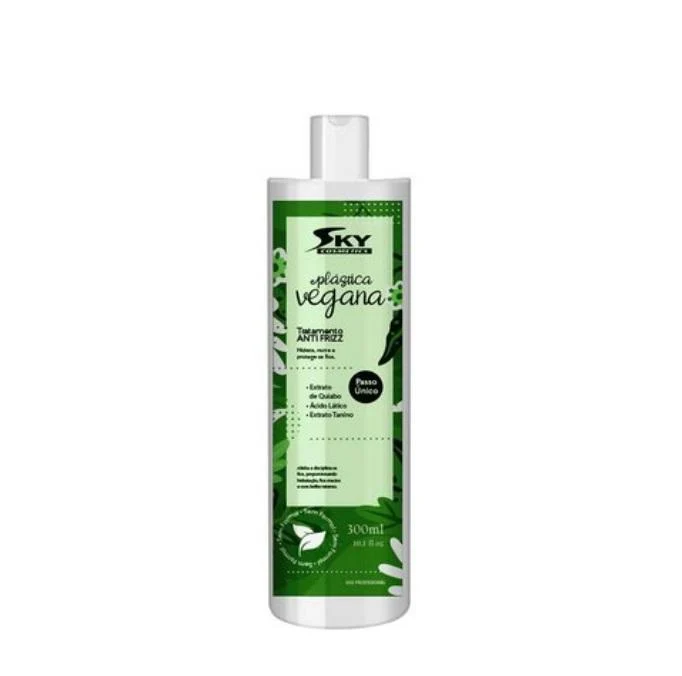Vegan Hair Plastic Anti Frizz One Step Smoothing Treatment 300ml - Sky Cosmetics