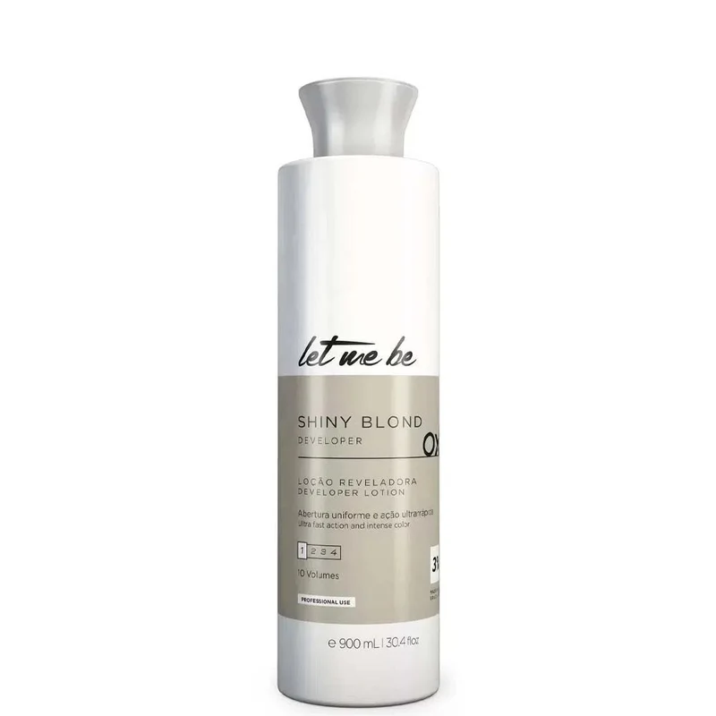 Let Me Be Shiny Blond Creamy OX 10 Vol. 12% Revealing Lotion 900ml - ProSalon