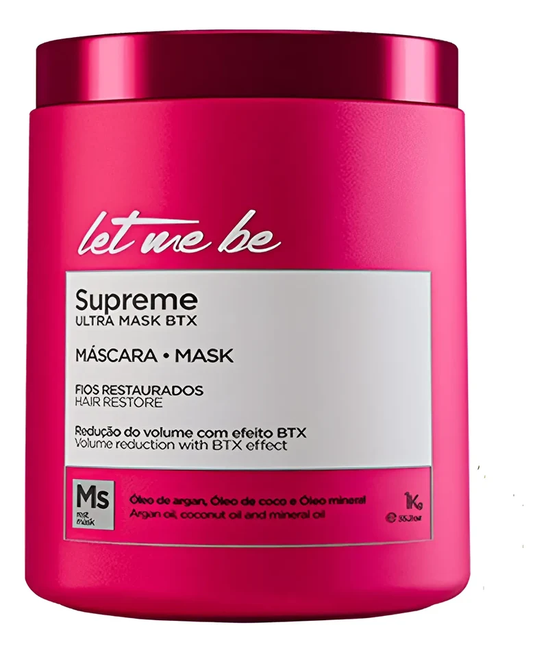 Let Me Be Supreme Ultra Deep Hair Mask Hair Restore Sealing Recovery Mask 1Kg - ProSalon