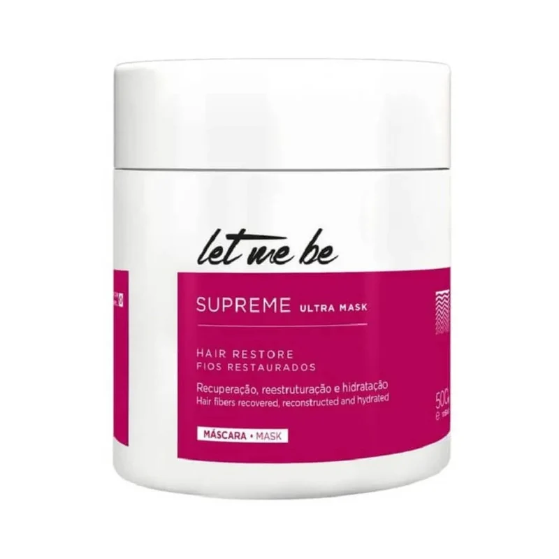 Let Me Be Supreme Ultra Deep Hair Mask Hair Restore Sealing Recovery Mask 500g - ProSalon