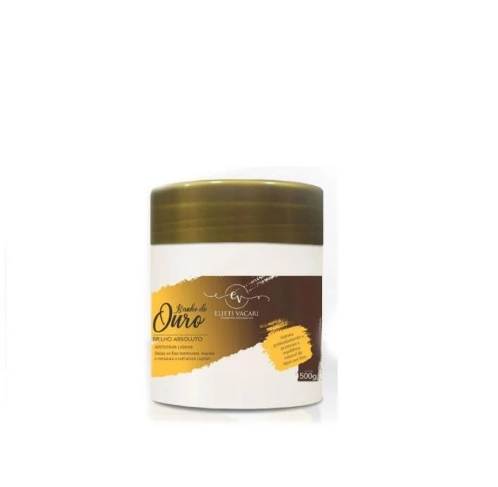 Absolute Brightness Gold Bath Abyssinian Argan Hair Mask 500g - Elieti Vacari
