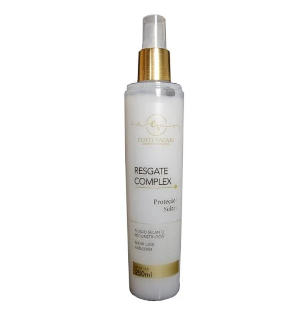 Rescue Resgate Nano Complex Restorative Hair Smooth Fluid 250ml - Elieti Vacari