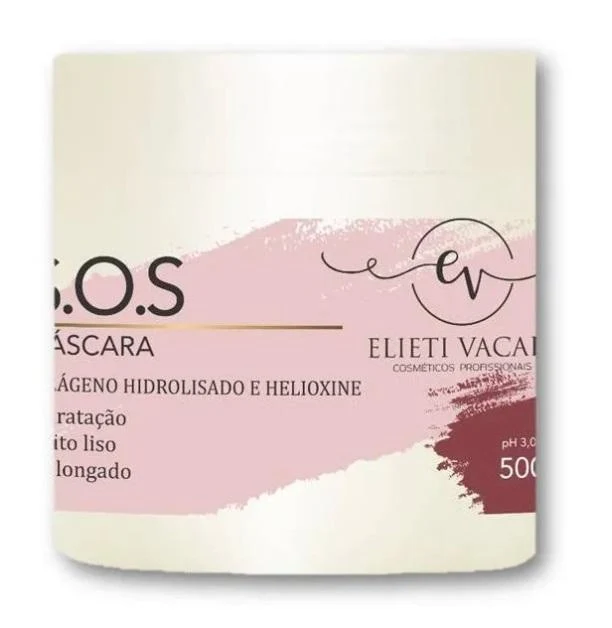 SOS Collagen Helioxyne Silkiness Smooth Treatment Mask 500g - Elieti Vacari