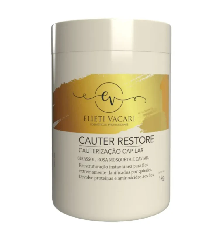 Cauter Restore Cauterization Sunflower Rosehip Caviar Mask 1L - Elieti Vacari